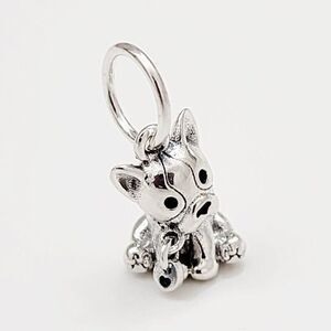 Pandora French Bulldog Charm Dog French Bulldog Puppy Pendant